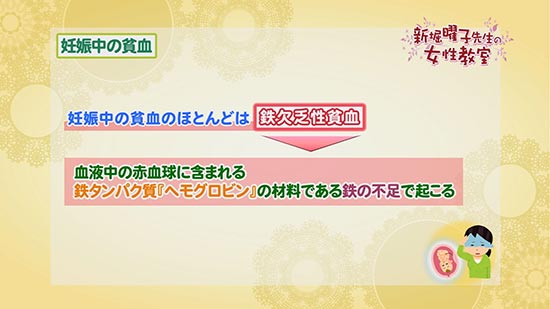 妊娠中の貧血 新堀曜子先生の女性教室 Tku テレビ熊本